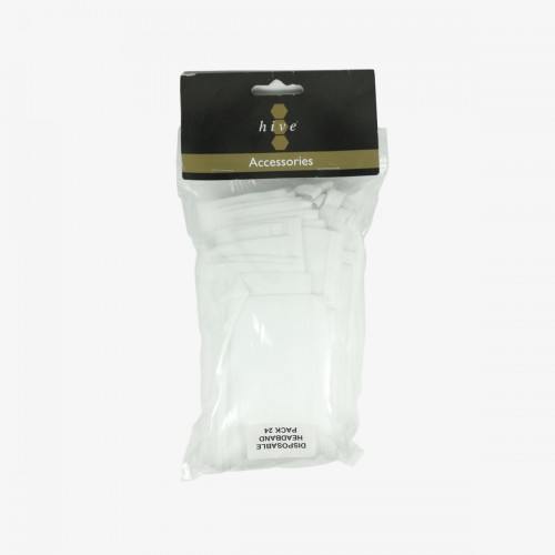 Hive Disposable Headbands - 24 Pack