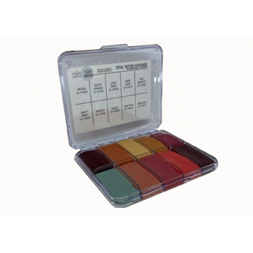Jordane Total Tattoo Palette Mini - Finishing Touch Jordane Total Tattoo Palette Mini - Finishing Touch