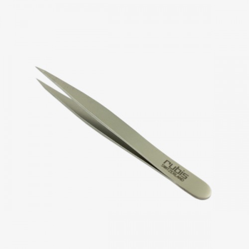 Rubis Pointed Stainless Steel Tweezers