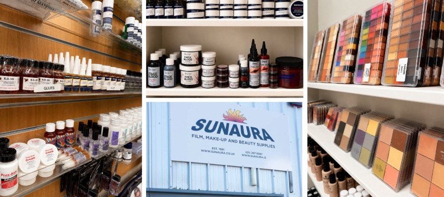 Sunaura product shelves